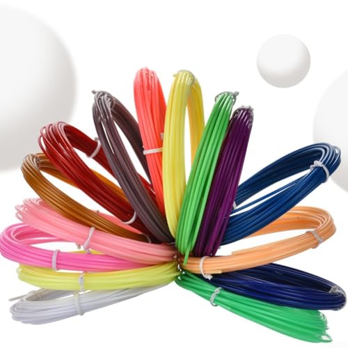 3D-Stift-Filament-Set, 1 75 mm für PLA-Draht, umweltfreundliches Material für sicheres und kreatives Drucken (3M-12) von FUANA