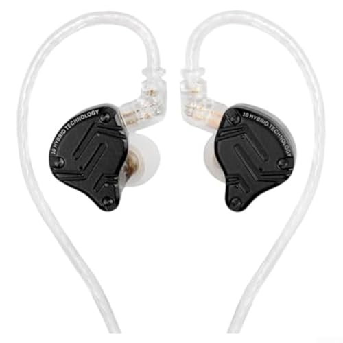 FUBESK Für KZ ZS10 Pro X Hochleistungs-Ohrhörer mit maßgeschneiderten Balanced Armature-Treibern, ideal für Audiophile, die Sound suchen (ohne Mikrofon) von FUBESK