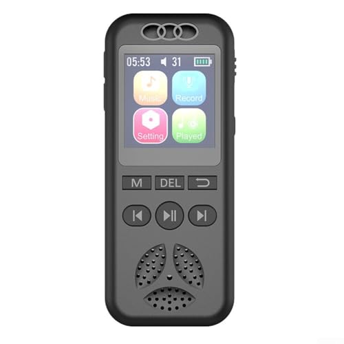 Sprachaktivierter MP3-Recorder mit hoher Speicherkapazität und kompaktem Design für den Einsatz (8 GB) von FUBESK