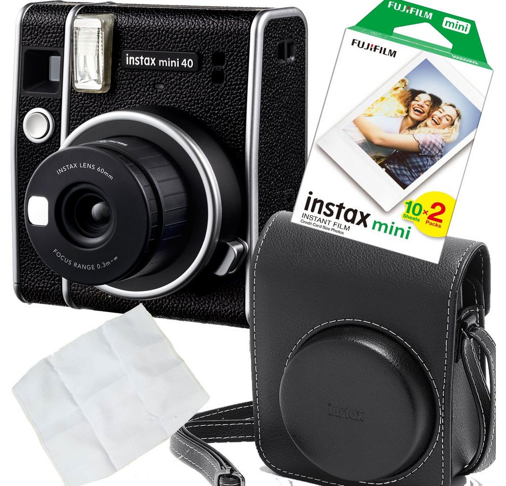 FUJIFILM Instax Mini 40 schwarz Sofortbildkamera Set Angebot Sofortbildkamera FUJIFILM Instax Mini 40 schwarz Sofortbildkamera Set Angebot Sofortbildkamera von FUJIFILM