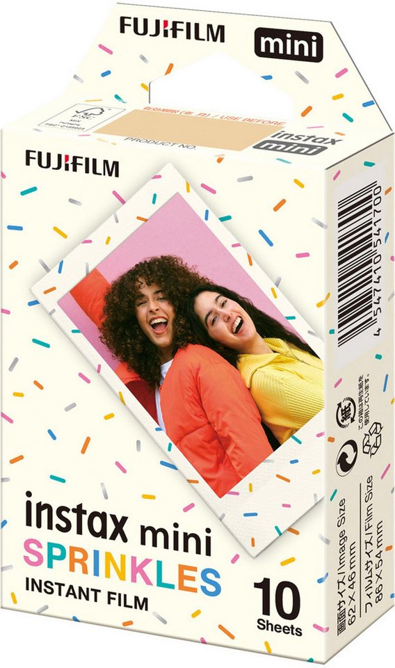 FUJIFILM Sofortbildfilm Fujifilm Instax Mini Film Sprinkles von FUJIFILM