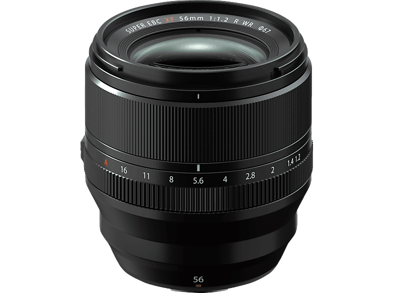 FUJIFILM XF 56 mm f./1.2 WR (Objektiv für Fuji X-Mount, Schwarz) von FUJIFILM