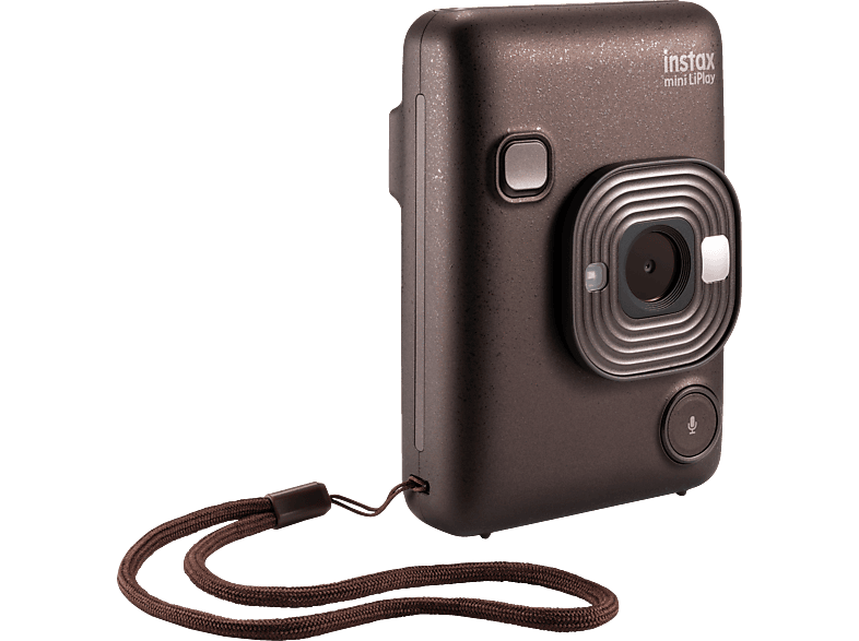 FUJIFILM instax mini LiPlay Sofortbildkamera, Deep Bromze von FUJIFILM