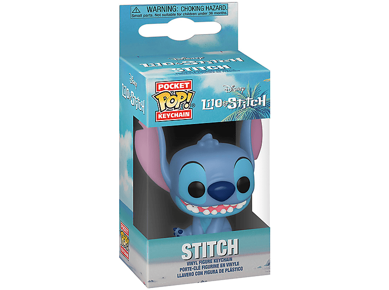 FUNKO Pocket POP! Lilo & Stitch - Stitch, 4 cm Schlüsselanhänger von FUNKO