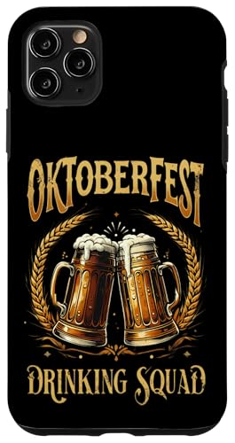 Hülle für iPhone 11 Pro Max Oktoberfest Drinking Squad Lustiges Bierfest für Gruppen von FUNNY OKTOBERFEST PRODUCTS