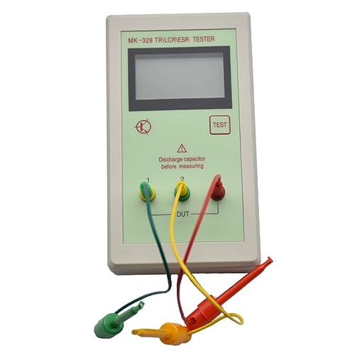 FUNOMOCYA 328 ESR Tester Digitaler Induktivitäts Kapazitäts Und Widerstandsmesser Für Präzise Messungen Von Transistoren Und Elektrischen Bauteilen Kompakt Und von FUNOMOCYA