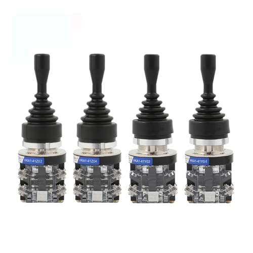 2/4 Directions Momentary/Self-locking Monolever Joystick Switch Transparent Black HKA1-41Z02/41Z04/41Y02/41Y04 Control switch(HKA1-41Y02 locking) von FURREN