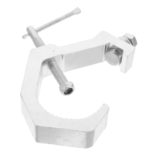 FUTUREORYY Lampenhaken Bühnenbeleuchtungszubehör Bar-lichthaken Lichtmastklemme Strahlerklemme Dj-beleuchtungsklemme Aufhängehaken Für Lampe Bühnenlicht-moving-head Aluminium Silver FUTUREORYY Lampenhaken Bühnenbeleuchtungszubehör Bar-lichthaken Lichtmastklemme Strahlerklemme Dj-beleuchtungsklemme Aufhängehaken Für Lampe Bühnenlicht-moving-head Aluminium Silver von FUTUREORYY