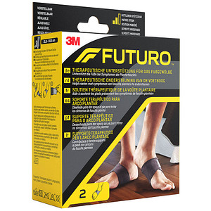 FUTURO™ Fersenspornbandage 48510EU1 schwarz 21,6-30,5 cm, 1 St. von FUTURO™