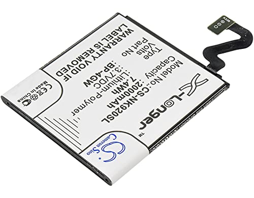 Cameron Sino Akku für Nokia Lumia 920, Lumia 920 4G, Lumia 920.2, Lumia 920T, Phi PN:Nokia BP-4GW 2000mAh / 7.40Wh Cameron Sino Akku für Nokia Lumia 920, Lumia 920 4G, Lumia 920.2, Lumia 920T, Phi PN:Nokia BP-4GW 2000mAh / 7.40Wh von FYIOGXG