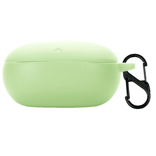 Silikon Hülle für Anker Soundcore Liberty 4 Bluetooth Kopfhörer, Schutzhülle Case Cover für Anker Soundcore Liberty 4 (LightGreen) von FYISWHO