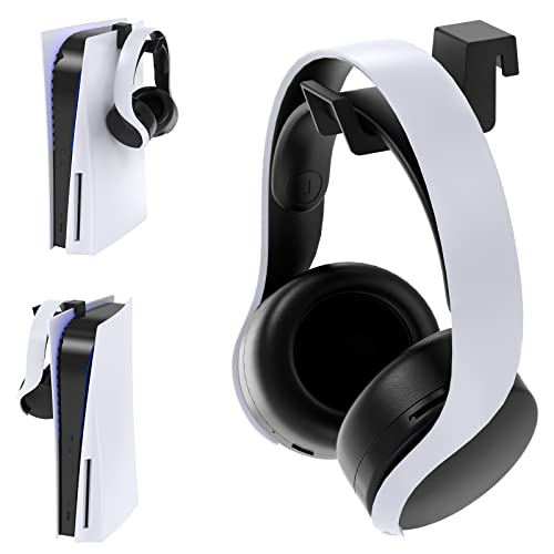 FYOUNG Halterung für PS5 Kopfhörer Pulse 3D Headset, Mini Headset Halter Zubehör für Playstation 5 Konsole - Schwarz von FYOUNG