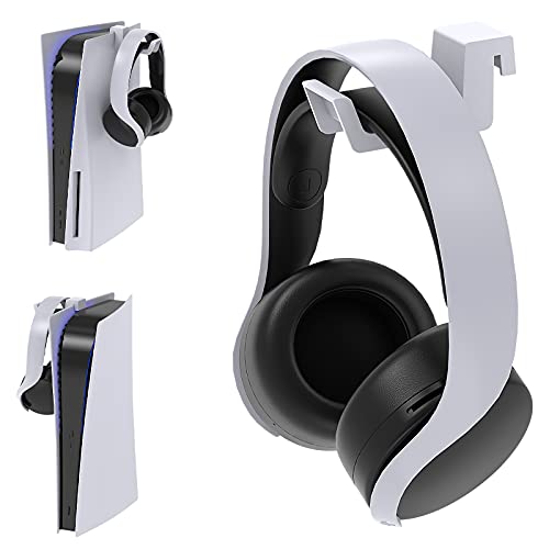 FYOUNG Halterung für PS5 Kopfhörer Pulse 3D Headset, Mini Headset Halter Zubehör für Playstation 5 Konsole - Weiß von FYOUNG
