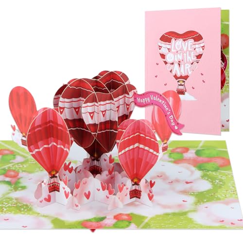 FaCraft Happy Valentines Card Balloon von FaCraft