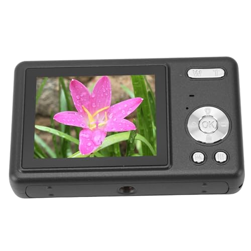 Digitalkamera, 12 MP 1080P, 2,4 Zoll TFT-Bildschirm, 16-facher Zoom, Autofokus, Taschen-Digitalkamera für, Teenager, Erwachsene, Anfänger, Tragbare Kamera, Kompakte Reisekamera von Fabater