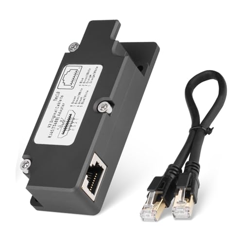 Starlink Dishy V2 auf RJ45-Adapter, Starlink Ethernet-Adapter-Kit mit Ethernet-Kabel für Starlink POE-Injektor, T568B Pinbelegung, 10/100/1000 Mbit/s von Fabater