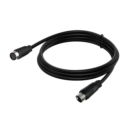 Haltbarkeit S Videokabel DIN 9Pin Stecker Auf Buchse Kabel Für Spielekonsolen Videokabel Verbindungskabel von Fabeas