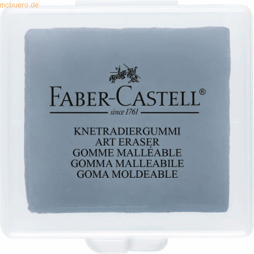 Faber Castell Knetradierer Art Eraser grau in Kunststoffbox von Faber Castell