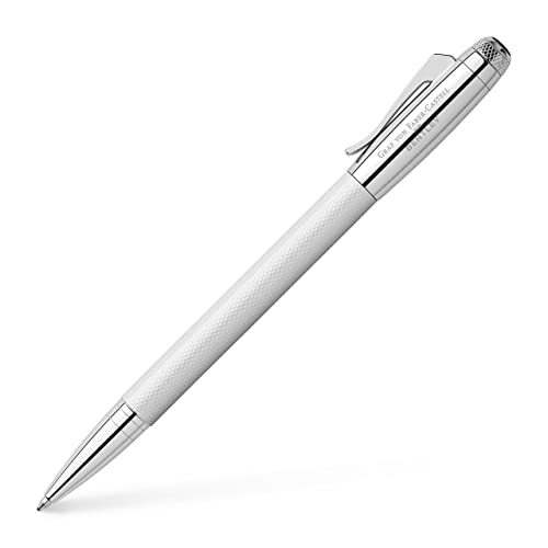 Bentley White Ballpoint Pen by Graf von Faber-Castell von Faber-Castell