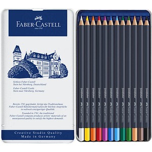 FABER-CASTELL Goldfaber Buntstifte farbsortiert, 12 St. von Faber-Castell