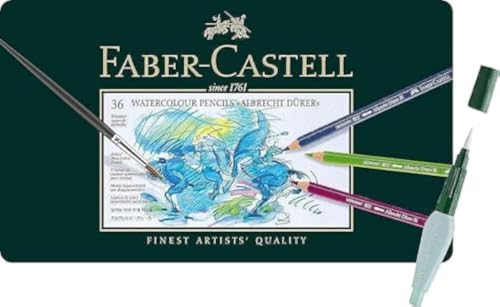 Faber-Castell - Albrecht Dürer Watercolour pencils - Tinbox of 36 (117536) von Faber-Castell