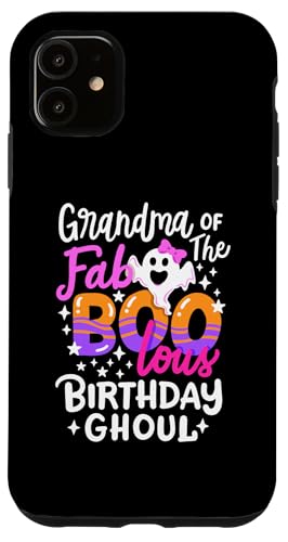 Hülle für iPhone 11 Großmutter der fabelhaften Geburtstags-Ghoul-Halloween-Familie von Faboolous Family Halloween Birthday Party Outfits