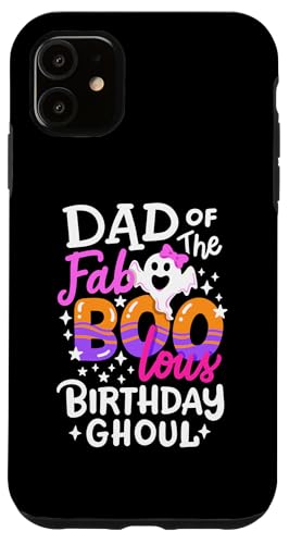 Hülle für iPhone 11 Vater der fabelhaften Geburtstags-Ghoul-Halloween-Familie von Faboolous Family Halloween Birthday Party Outfits