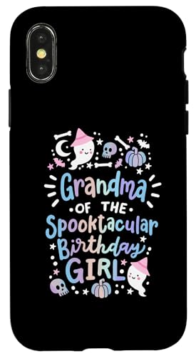 Hülle für iPhone X/XS Großmutter der gruseligen Halloween-Familie für Geburtstagskind von Faboolous Family Halloween Birthday Party Outfits