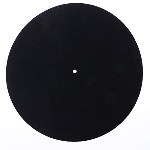 25 4 cm (10 Zoll) Antistatische Plattenspieler Matte Anti Vibrations Slipmat Audiophil Für Plattenspieler 3 Mm von FackLOxc