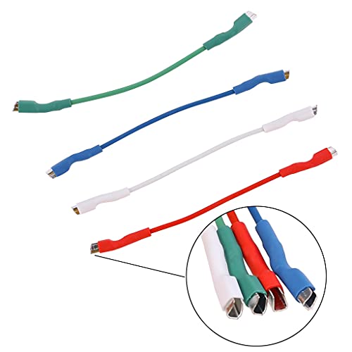 4pcs 50 Mm 5n Leads Header Drahtkabel Für 1 2-1 3 Mm Stifte Plattenspieler Phono Kopfschale von FackLOxc