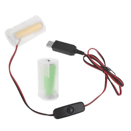 FackLOxc 3V LR20 D Batterie Eliminatoren Ersetzen 2 Stück 1 5 V D Batterie Für Taschenlampen Spielzeug Controller Taschenlampe von FackLOxc