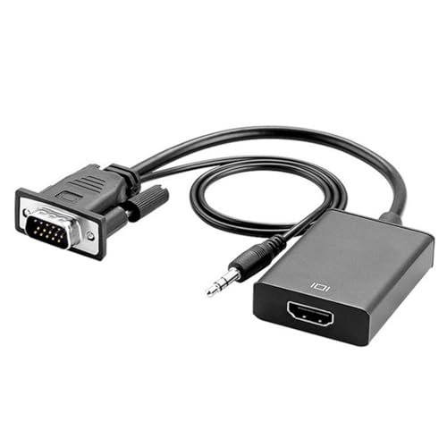 FackLOxc Hdmicompatible VGA Adapterkonverter 1080p Weiblich Männlichen VGA Adapter Für PC Laptop TVS Projektoren Video Player FackLOxc Hdmicompatible VGA Adapterkonverter 1080p Weiblich Männlichen VGA Adapter Für PC Laptop TVS Projektoren Video Player von FackLOxc