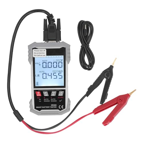 Batterie-Innenwiderstandstester für Kfz-Lithium-Alkalibatterien, TN-HD-LCD-Bildschirm, Spannungsbereich 0,00 V ~ ± 120 V von Fafeicy