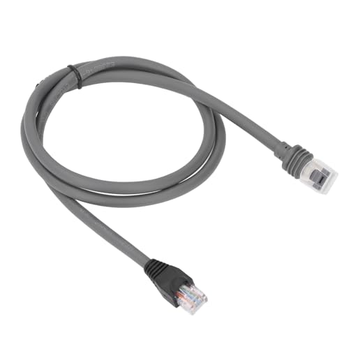 Fafeicy Wasserdichtes Mini-High-Speed-Ethernet-Kabel-Verlängerungskabel für den Mobilen Einsatz, Grau (49ft/15m) von Fafeicy