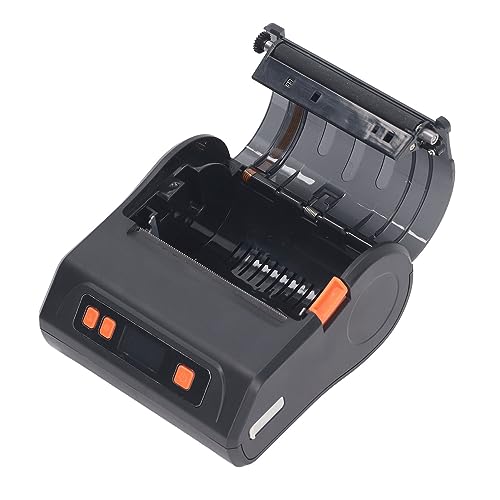 Fafeicy USB-Wireless-Thermodrucker, 80-mm-Etikettendrucker, Taschendrucker mit 203 DPI Auflösung, 100–150 Mm/s Druckgeschwindigkeit, für Heimlager von Fafeicy