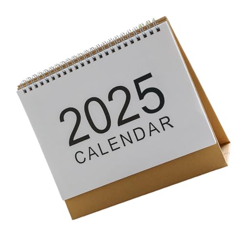 2025 Tischkalender Einfacher Jahreskalender Kalender Standkalender Monatskalender Bürokalender Jahresplaner von Fahoujs