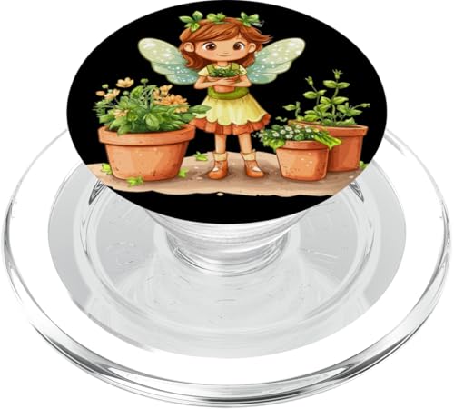 Entzückender Feengärtner für die Schönheit der Natur PopSockets PopGrip für MagSafe von Fairy Gardener Outfit