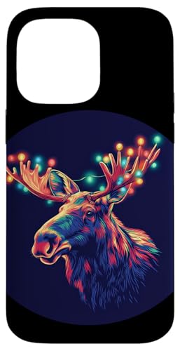 Hülle für iPhone 14 Pro Max Elch bringt den Urlaub Spaß Kostüm für Jungen und Mädchen von Fairy Lights Moose