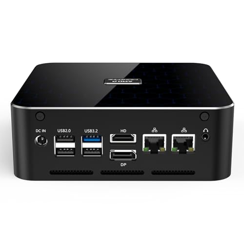 FakestarPC 8K Mini Gaming PC AMD Ryzen7 8845HS 16GB DDR5 1TB NVMe PCIe4.0 SSD 2x2.5G LAN Win11 WiFi6 Mini Desktop PC HDMI 2.1,3xUSB 3.2,3xUSB2.0,1xTYPEC von FakestarPC