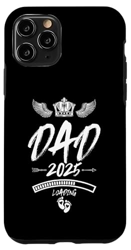 Hülle für iPhone 11 Pro Dad 2025 Loading | Cooles Vatertags-Zitat von Fam Fun Style Mood