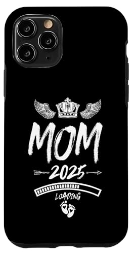 Hülle für iPhone 11 Pro Mama 2025 Loading | Cooles Muttertagszitat von Fam Fun Style Mood