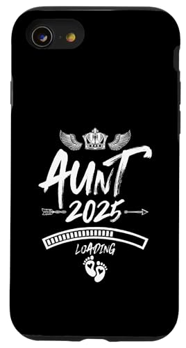 Hülle für iPhone SE (2020) / 7 / 8 Aunt 2025 Loading | Lustiges Zitat von Fam Fun Style Mood