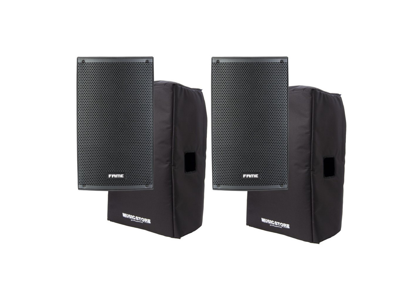 Fame Audio Lautsprecher (Aktiver Lautsprecher Set, 10" Tieftöner, DSP, 130db Peak SPL, 90) von Fame Audio