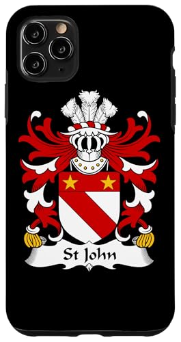 Hülle für iPhone 11 Pro Max St John Wappen - Familienwappen von Familienwappen und Wappen Kleidung und Geschenke