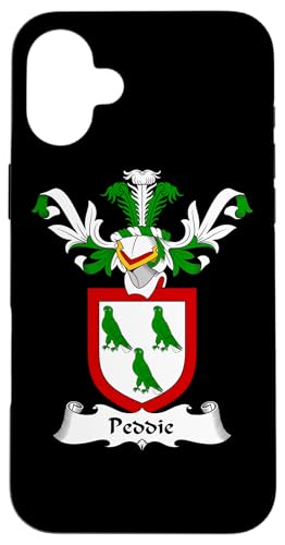 Hülle für iPhone 16 Plus Peddie Wappen - Familienwappen von Familienwappen und Wappen Kleidung und Geschenke