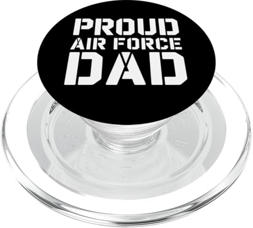 Air Force Dad Proud Military Father Day Father's Day Gift PopSockets PopGrip für MagSafe von Family 365