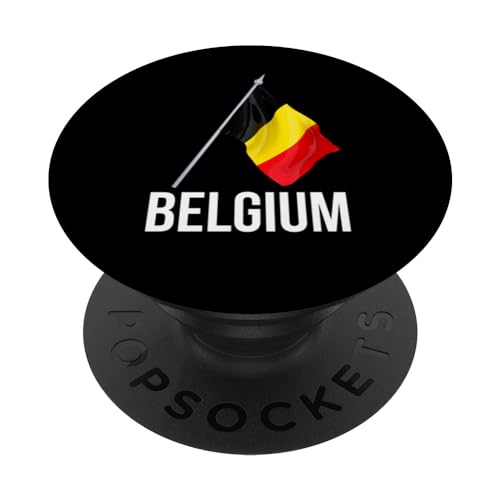Belgien Nationalflagge Symbol Stolz Männer Frauen Kinder PopSockets mit austauschbarem PopGrip von Family Belgian Flag Apparel