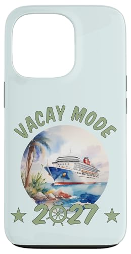 Familienurlaub 2027 Kreuzfahrtschiffmodus Hülle für iPhone 13 Pro von Family Cruise Time Adventures Cruise Ship Apparel