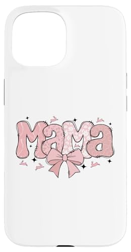 Hülle für iPhone 15 Mama Happy Easter Mom Shirt Mutter Ostern Tag Mama Frauen von Family Easter Outfits Boy Girl Clothes Kids Gifts