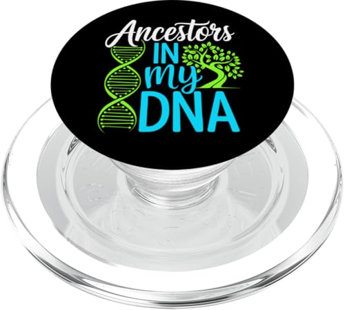 Genealogie und Ahnenforschung Familienbaum und Erbe PopSockets PopGrip für MagSafe von Family History and Ancestry Exploration Enthusiast